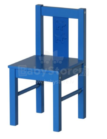 Ikea Kritter 001.537.00 Bērnu koka krēsliņš ar atzveltni