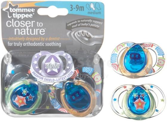 Tommee Tippee Art. 43333664 Style Silicone Soother (2pcs.)