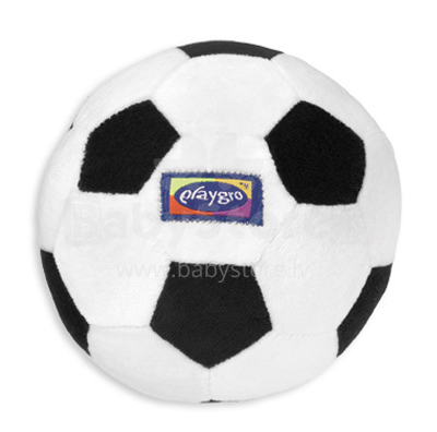 PLAYGRO - My First Soccer Ball - Black & White 112017