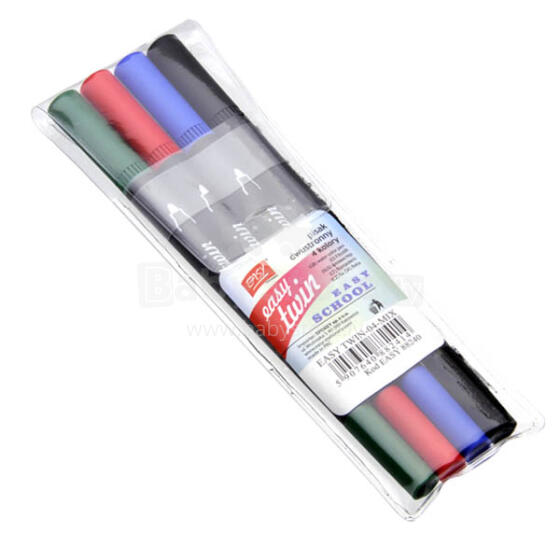 Easy Stationery EASY TWIN 88240 divpusējais flomasters