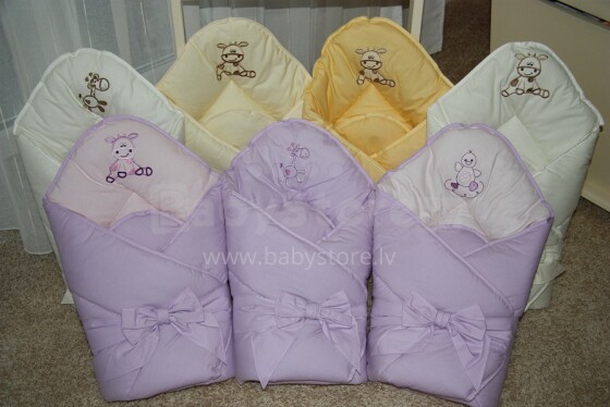 MimiNu конвертик одеялко для новорождённого 80х80 см