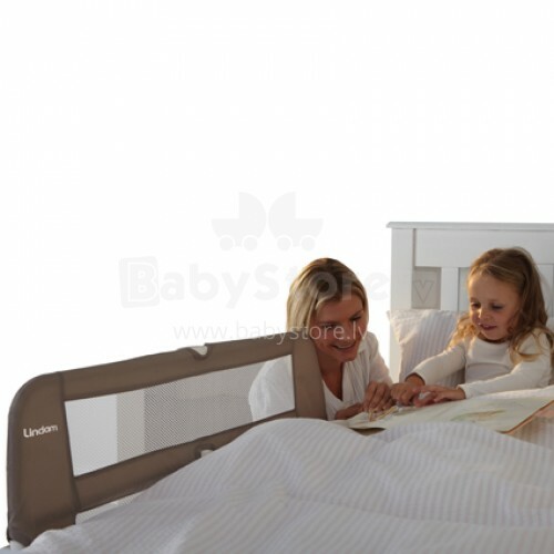 Lindam Safe and Secure Soft Bed Rail - Neutral 04447301