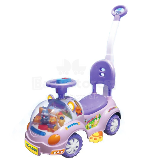Детская машинка бегунок со световыми и музыкальными эфектами HD-3666