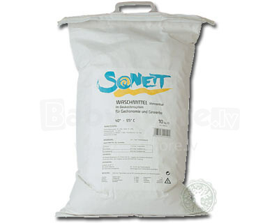 Sonett koncentrēts veļas pulveris, 10kg DE1011
