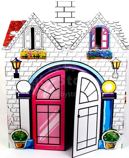 REX S.J Fairy House Картонный домик для рисования