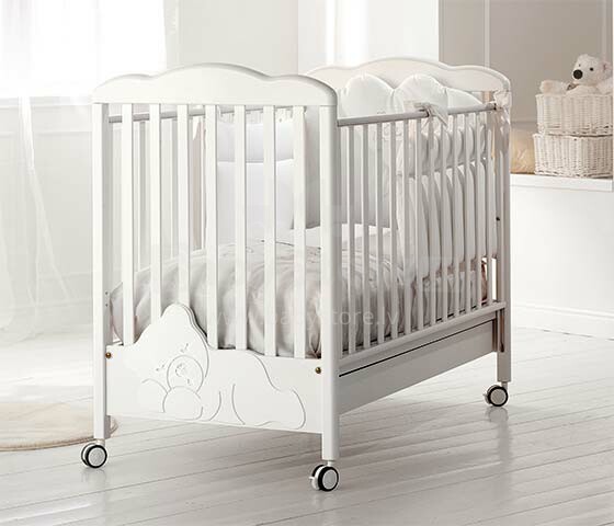 Baby Expert Coccolo Lux Bianco Art.35537 Bērnu gultas veļas komplekts