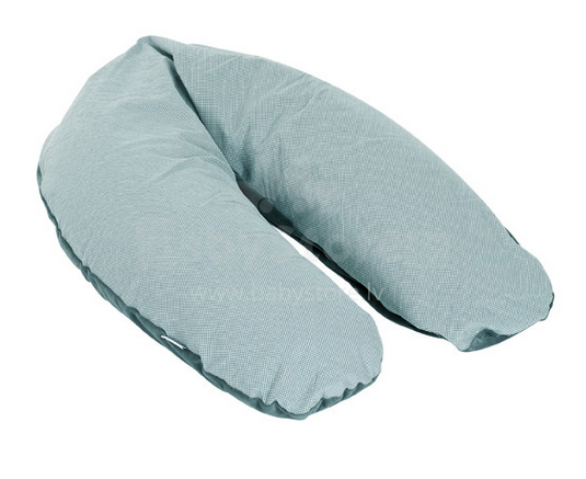 Delta Baby Softy Big Vichy Grey Многофункциональная подушка для беременных и кормящих с особо мягким наполнителем