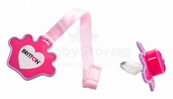 Britton Princess Soother&Soother Cord Art.B1509