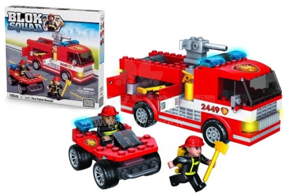 MEGA BLOKS - набор ''Пожарный спасательный патруль'' 2422