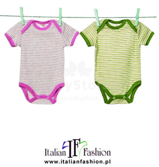 Italian Fashion Zīdaiņu Bodijs ar isām piedurknēm