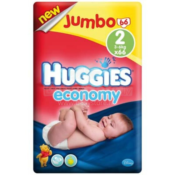 „Huggies Newborn JUMBO PACK“ 2 dydis
