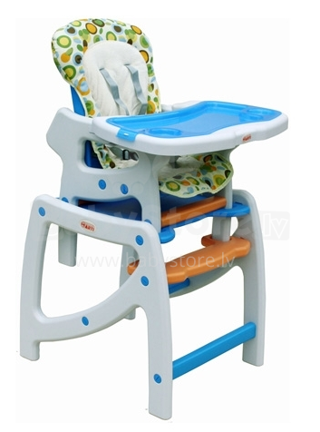 Baby Maxi  1263  Barošanas Krēsliņš+galdiņš  Transformeris