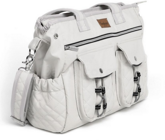 Exclusive Changing Bag 46104 White Leatherette