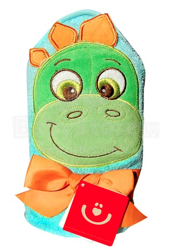 Bobas PEL-R 38883 полотенце с капюшоном (зеленый) 76x76cm