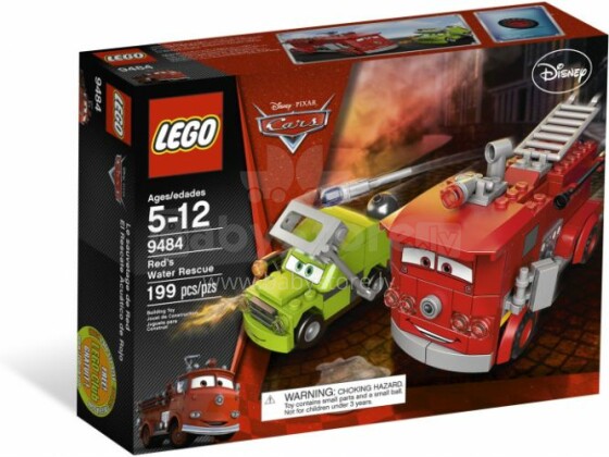LEGO Cars 9484 L Red rescue operation