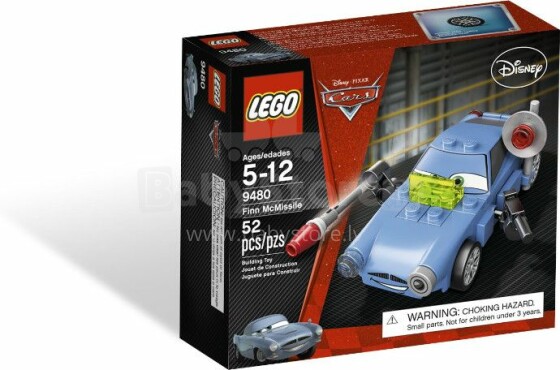 LEGO - LEGO automobiliai Finn McMissile 9480L