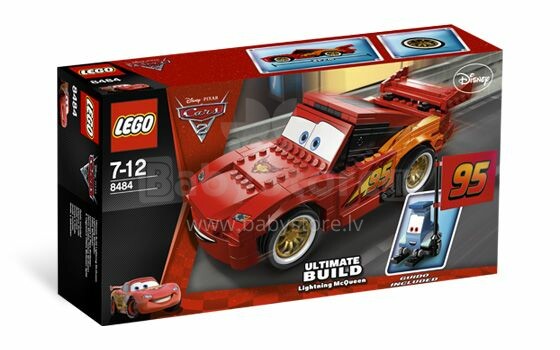 LEGO - Lego Racers Cars Lightning McQueen outfit  8484 L