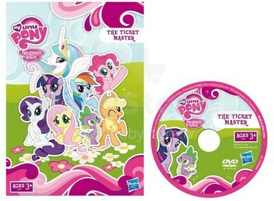 HASBRO - Draudzības zīme + DVD 30491 My Little Pony