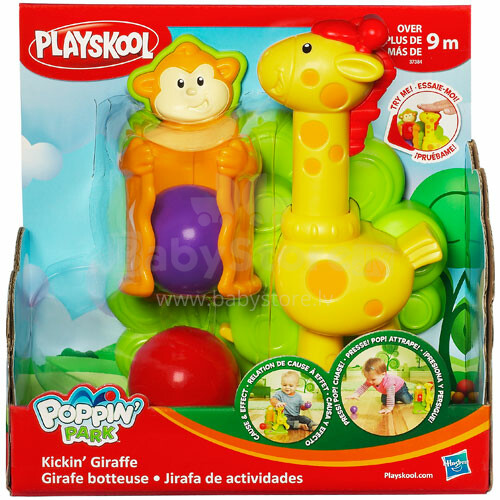 HASBRO 37384 PRESKOOL-PLAYSKOOL Mokomasis žaislas '' Žirafa ir persikas ''