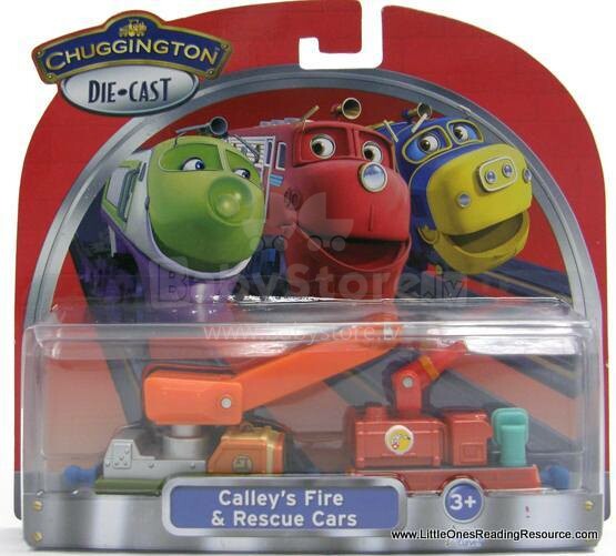 Chuggington Die-Cast Пожарный и спасательный прицепы для Калли  LC54014
