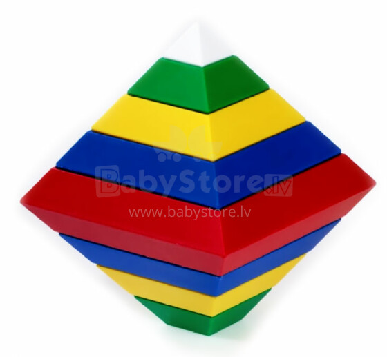 „Smart Brain Art.S-6509“ trikampio dėlionės erdvinė piramidė