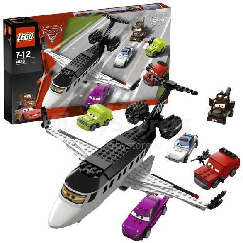 „Lego Cars Spy Jet Escape“ 8638