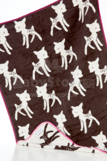 Fabulous Goose Bambi Organic cotton softy blanket 75 x 100 cm