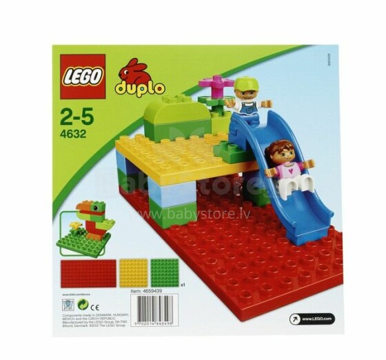 Игрушка DUPLO Lego 4632 Строительные пластины - Конструктор (3шт.)