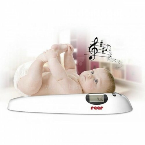Reer Art.6409 Baby Scales Baby Scales Elektroniskie bērnu svari ar mūziku