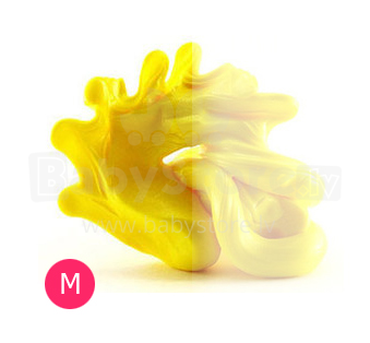 Rankinis guma, mąstantis glaistas Protingas plastilinas, M (šviežia citrina), 40gr