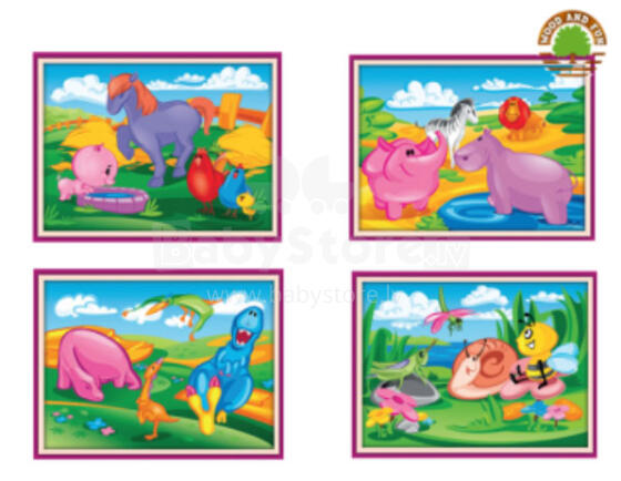 Melissa & Doug 52601 wooden puzzle