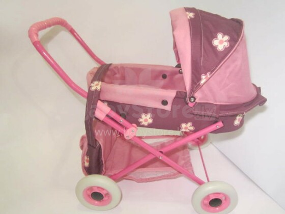 Wokke Pram Doll Stroller Ewa  Классическая коляска для куклы с сумкой