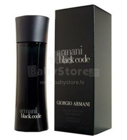 GIORGIO ARMANI - Giorgio Armani Black Code for Men EDT 75ml vīriešu smaržas
