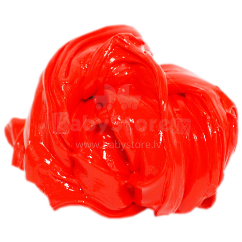 Rankinis guma, mąstantis glaistas Išmanus plastilinas, (Braškių raudona), 40gr