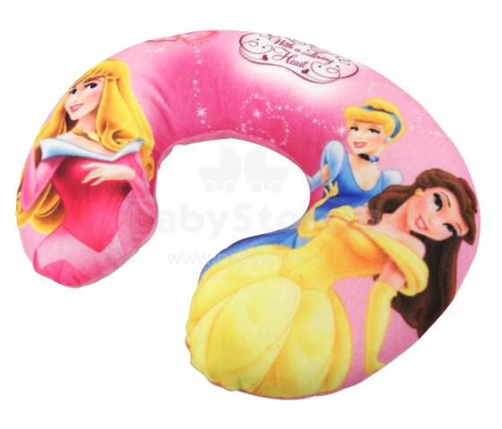 Disney Princess Neck Roll Travel Pillow