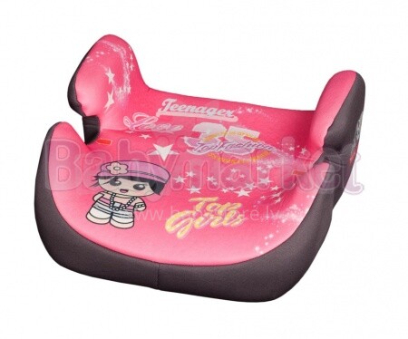 Nania TeamTex Topo Comf Girly KOT X8 - H3 548611 Bērnu autokrēsls (22-36 kg)