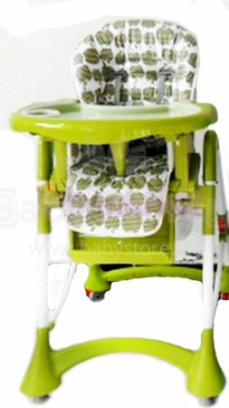 Care Baby Damson Olive Green HC-T07 - maitinimo kėdė 12 vaikų