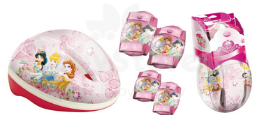 Mondo Disney Princess 84965 Ķivere+aizsargi - children helmet Certificēta, regulējama ķivere bērniem