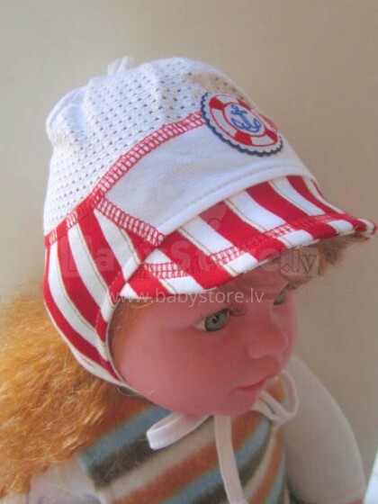 „Bexa Huck“ - medvilninė kūdikių kepurė pavasarį-vasarą