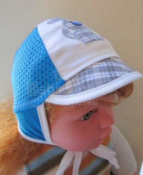 „Bexa Bobik“ - medvilninė kūdikių kepurė Pavasaris-vasara