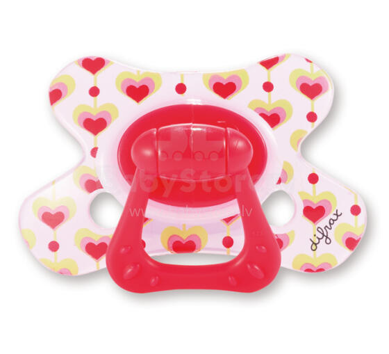 Difrax Art.800 Soother Dental + ring (6+ months)