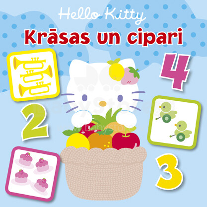 „Hello Kitty“ spalvos ir numeriai
