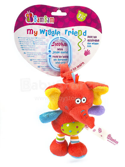 BamBam 268859 Vibrējošais zilonis