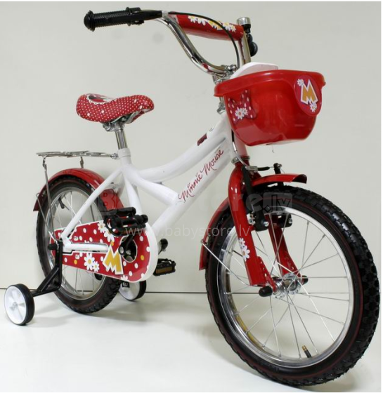Vaikiškas dviratis MINNIE MOUSE 16 MDDS02