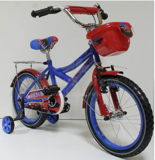 Vaikiškas dviratis CARS 16 MDCARS04
