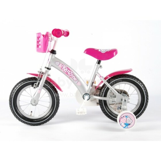 „Kanzone“ vaikų dviračių dviračių kikenimas rausvos mergaitės 21223 12 2012 m