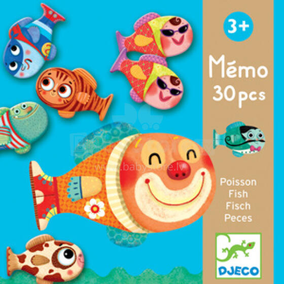 Djeco DJ08169 Memo Fish