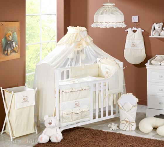 Mamo Tato Cotton Bed Linen Set Bear with Bunny from 2 parts