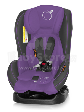 Lorelli Mondeo - Gray&Violet Apple 10070631350 Baby Car Seat from 0 to 18 kg ( up to 4.5 years)