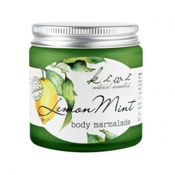 Kiwi Natural Cosmetics  90014 БИО KIWI Мармелад для тела Лимон Мята 120ml